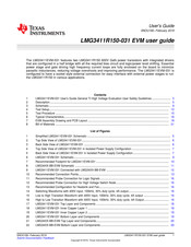 Texas Instruments LMG3411R150 User Manual