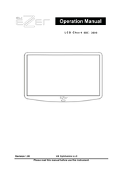 Eli Ezer EDC-2600 Operation Manual