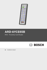 Bosch ARD-AYCE65B Installation Manual