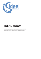 Ideal-Standard IDEAL MOOV Manual For Use, Installation And Maintenance