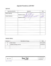 COBHAM Sea Tel 130586-1 Upgrade Procedure