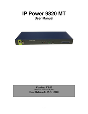 IP Power 9820 MT-T User Manual