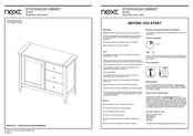 Next STOCKHOLM CABINET 657841 Assembly Instructions Manual