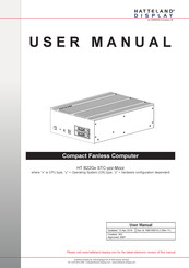 EMBRON Hatteland Display HT B22G Series User Manual