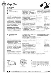 Img Stageline ECM-300W Quick Manual