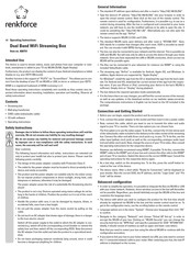 Renkforce 808751 Operating Instructions
