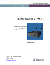 Strix Systems EWS150 Configuration Manual