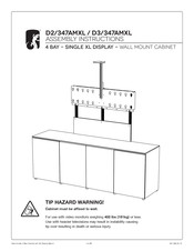 Salamander Designs D2/347AMXL Assembly Instructions Manual