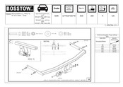 Bosstow A0385 Fitting Instructions