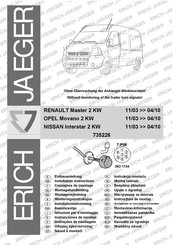Erich Jaeger 735226 Installation Instructions Manual