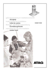 Atag ES9011EM Instructions For Use And Installation