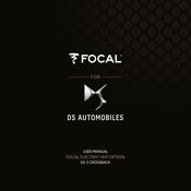 Focal ELECTRA HI-FI OPTION User Manual