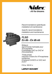 Leroy-Somer Nidec FLSD Series Installation And Maintenance Manual