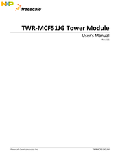 Nxp Semiconductors freescale TWR-MCF51JG User Manual
