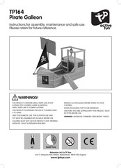 TP Toys active fun Pirate Galleon Instructions For Assembly, Maintenance And Safe Use