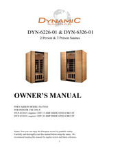 Golden Designs Dynamic DYN-6226-01 Owner's Manual