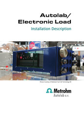 Metrohm Autolab Installation Description