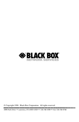 Black Box SWI020AE Manual