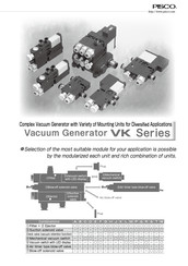 PISCO VK Series Manual