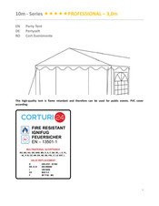 Corturi24 10m Series Assembly Instructions Manual