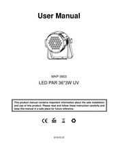 SUPER-CAN WKP-3603 User Manual