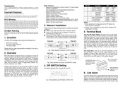 Cts WAC-2012 Series User Manual