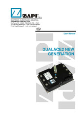 Zapi DUALACE2 NEW GENERATION User Manual