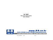 Holaday Industries HI-1801 User Manual