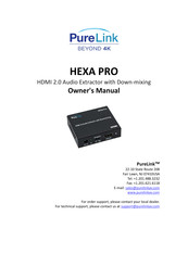 Purelink HEXA PRO Owner's Manual