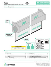 Draper Targa Instructions Manual