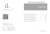 DOMUS LINE CAPSENS FW Installation Manual