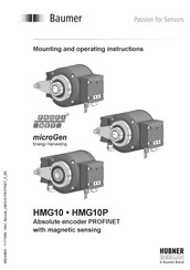 Baumer HUBNER BERLIN PROFI NET microGen HMG10 Mounting And Operating Instructions