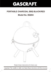 Gascraft BQ004 Manual