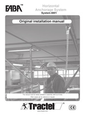 Tractel FABA AW1 Original Installation Manual