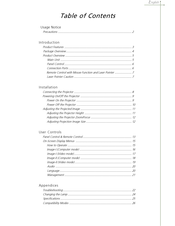 Acer PD720 Manual