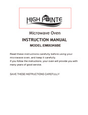 high pointe EM053K6BE Instruction Manual