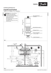 Danfoss LLS 4000 Installation Manual/Quick Start