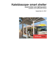 Landscape Forms Kaleidoscope smart Installation And Maintenance Manual