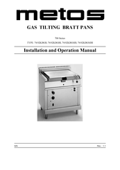 Metos 74/02KBGMBI Installation And Operation Manual