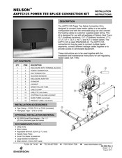 Emerson NELSON AXPTC125 Installation Instructions Manual