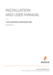 Aurora THE ELEMENTAL SUSPENDED FIRE Installation And User Manual