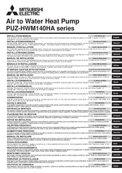 Mitsubishi Electric PUZ-HWM140HA Series Installation Manual