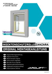 JAROLIFT ZANZARA 4251648823612 Original Instructions Manual