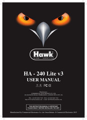 Hawk HA-240 Lite v3 User Manual