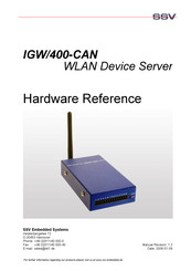 SSV Embedded Systems IGW/400-CAN Hardware Reference Manual