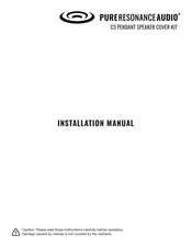 Pure Resonance Audio C3 Installation Manual