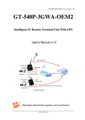 ICP DAS USA GT-540P-3GWA-OEM2 User Manual