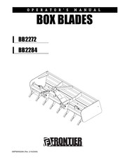 Frontier BB2284 Operator's Manual