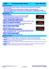 ADTEK CM1-F User Manual