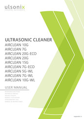 ulsonix AIRCLEAN 7G-ECO User Manual